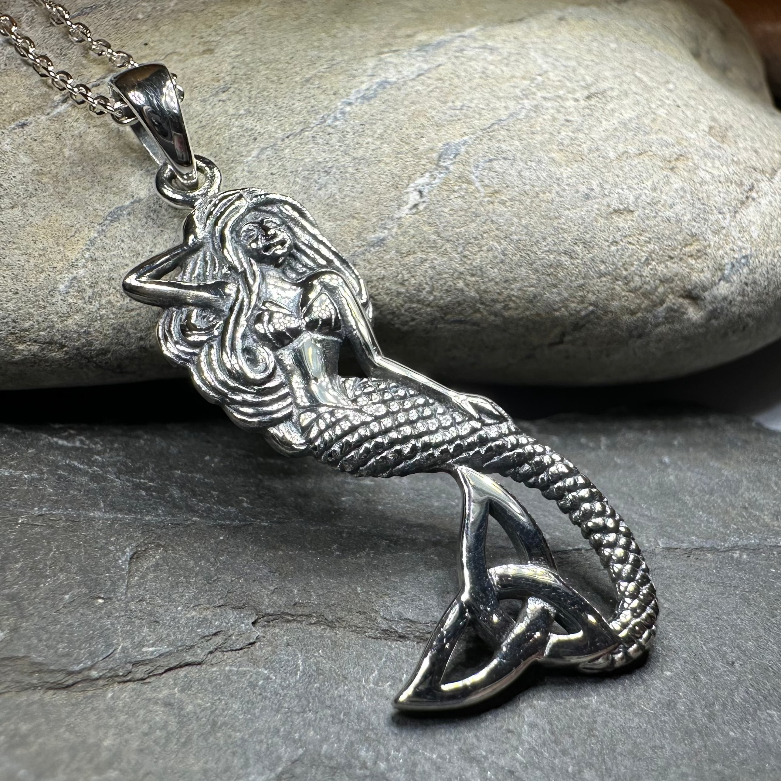 Trinity Knot Mermaid Necklace