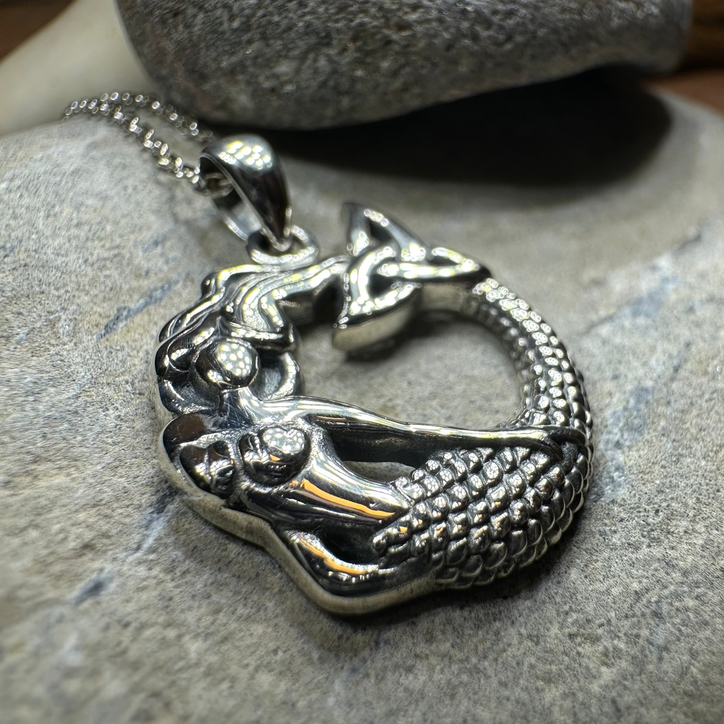 Celtic Mermaid Necklace