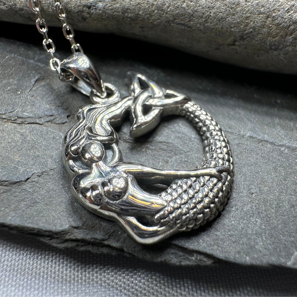 Celtic Mermaid Necklace