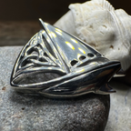 Celtic Sailboat Necklace