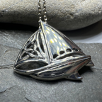 Celtic Sailboat Necklace