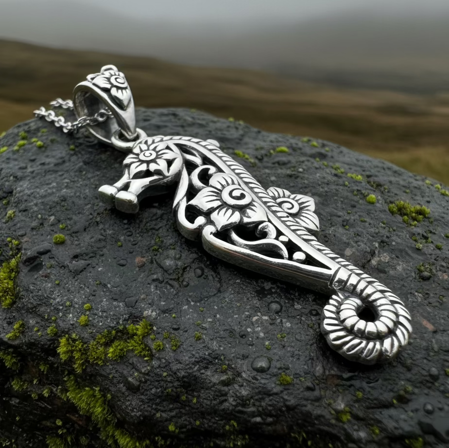 Blooming Seahorse Necklace