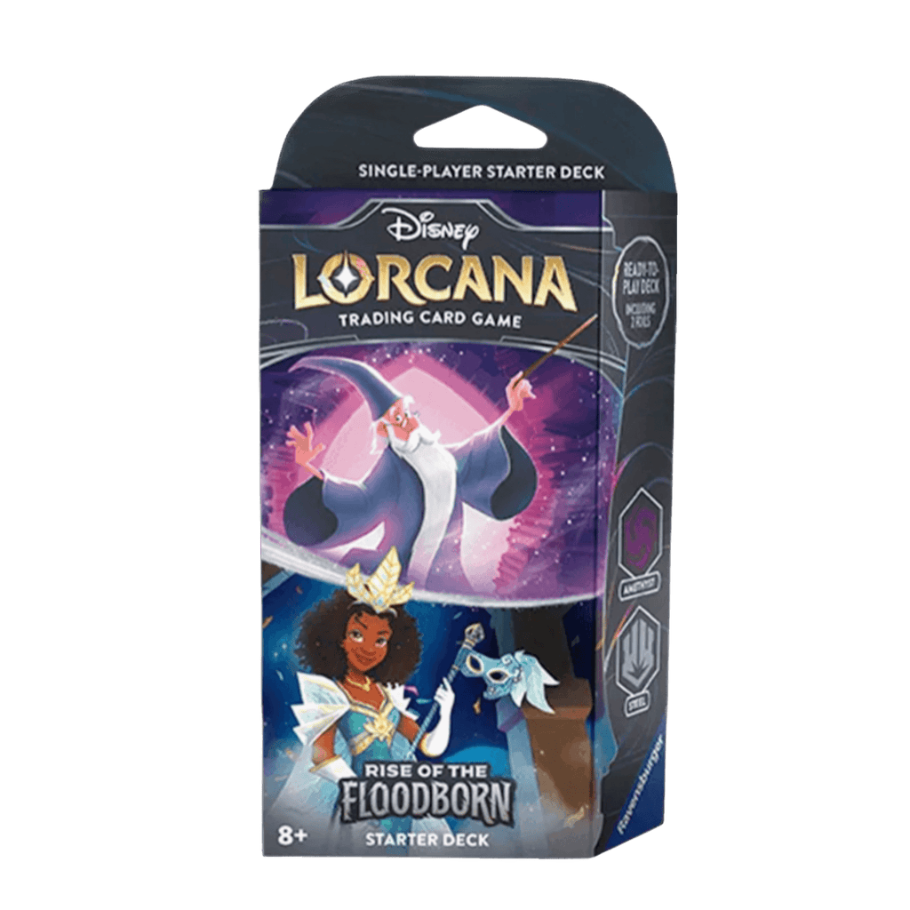 Rise of the Floodborn Starter Decks | Lorcana | New - Amethyst & Steel
