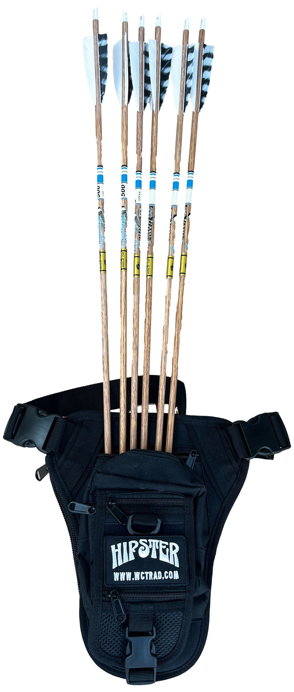Whiskey City Hipster Side Quiver - Black