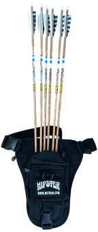 Whiskey City Hipster Side Quiver - Black