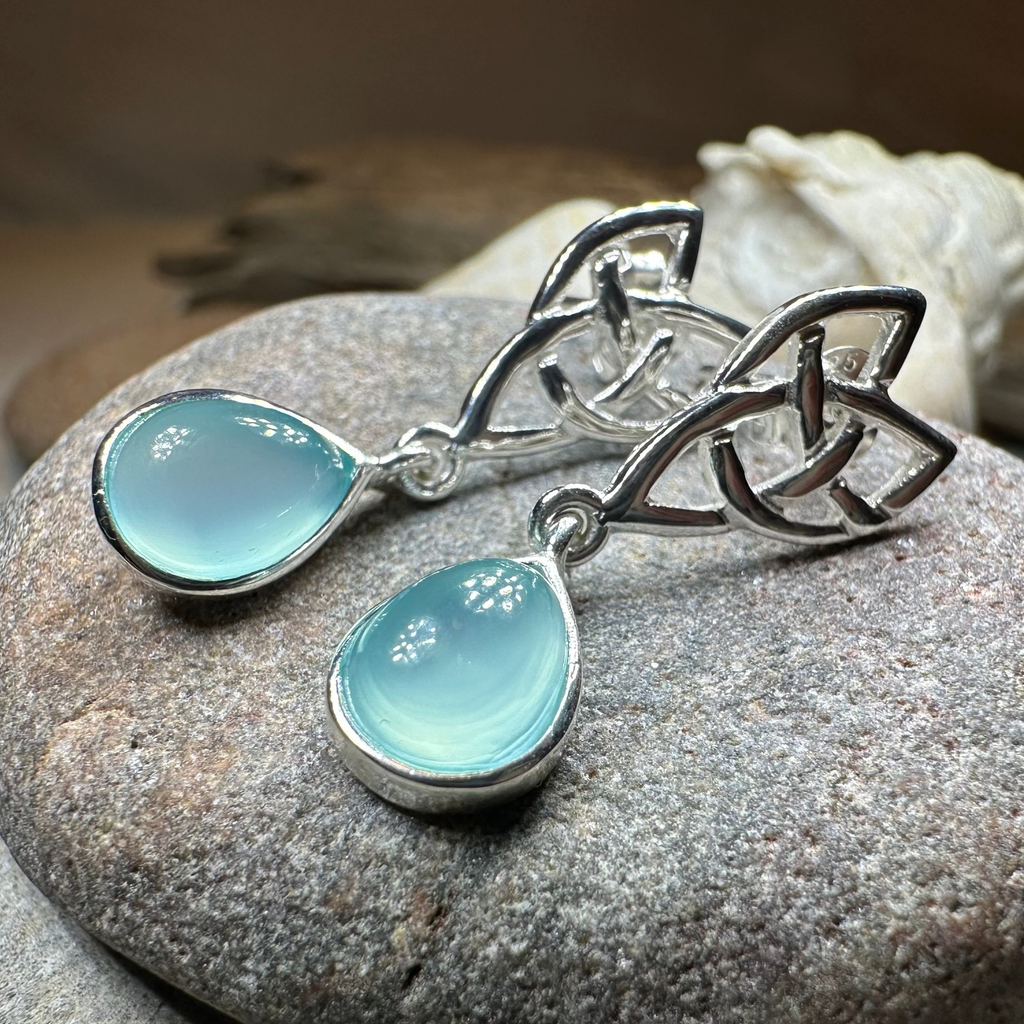 Modern Celtic Post Earrings