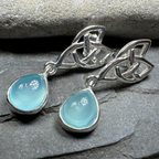 Modern Celtic Post Earrings