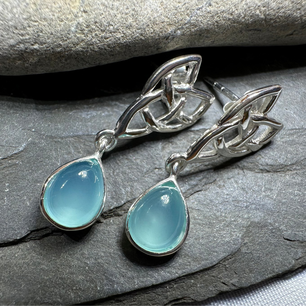 Modern Celtic Post Earrings