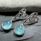 Modern Celtic Post Earrings
