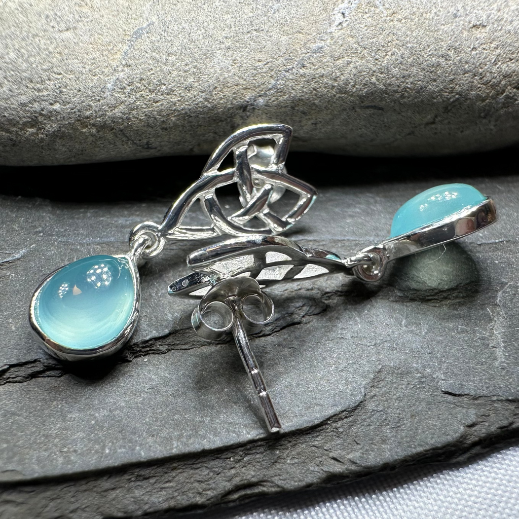 Modern Celtic Post Earrings