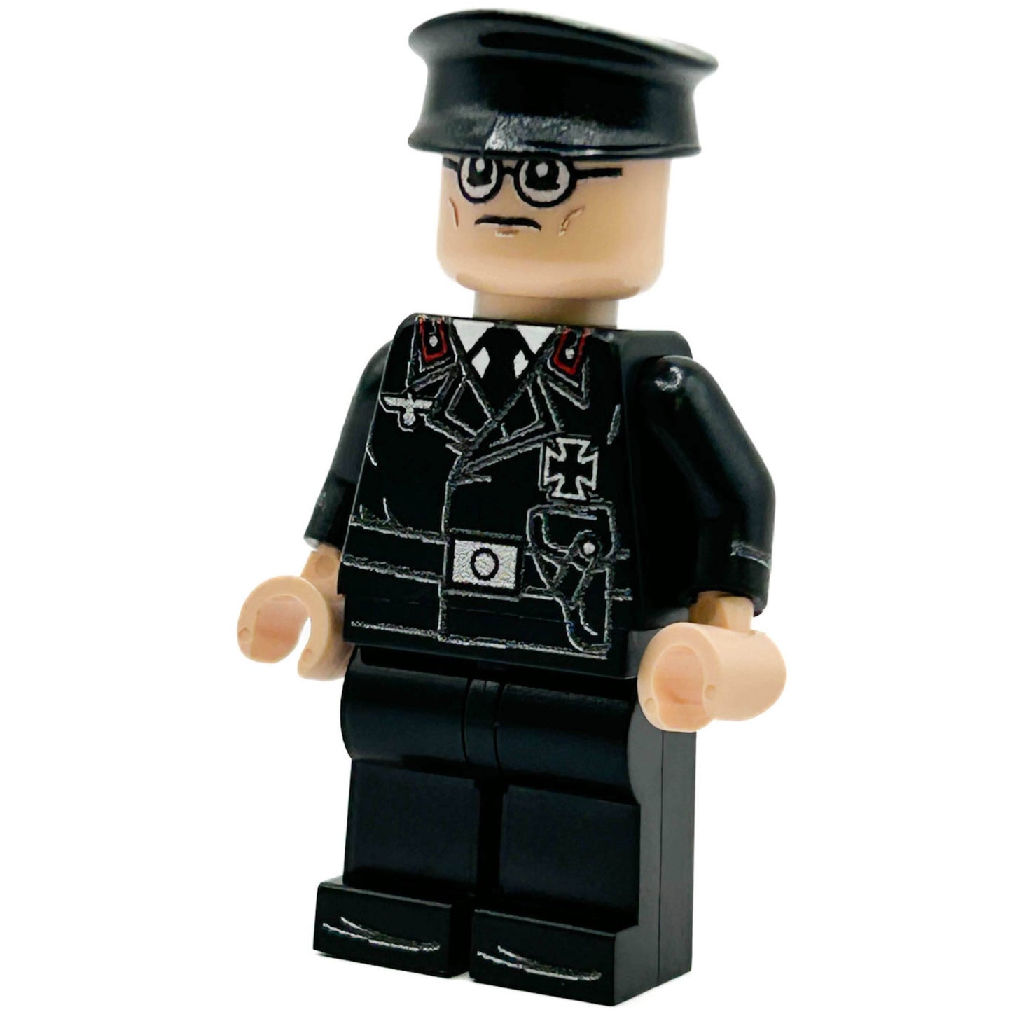 German WW2 Panzer Tank Commander - Custom Military Minifig - 