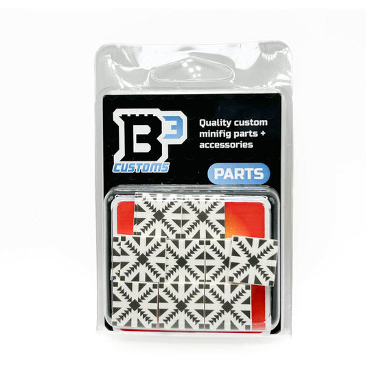 Parlor Doughnuts Tile Part Pack (20 Tiles) made with LEGO parts - 