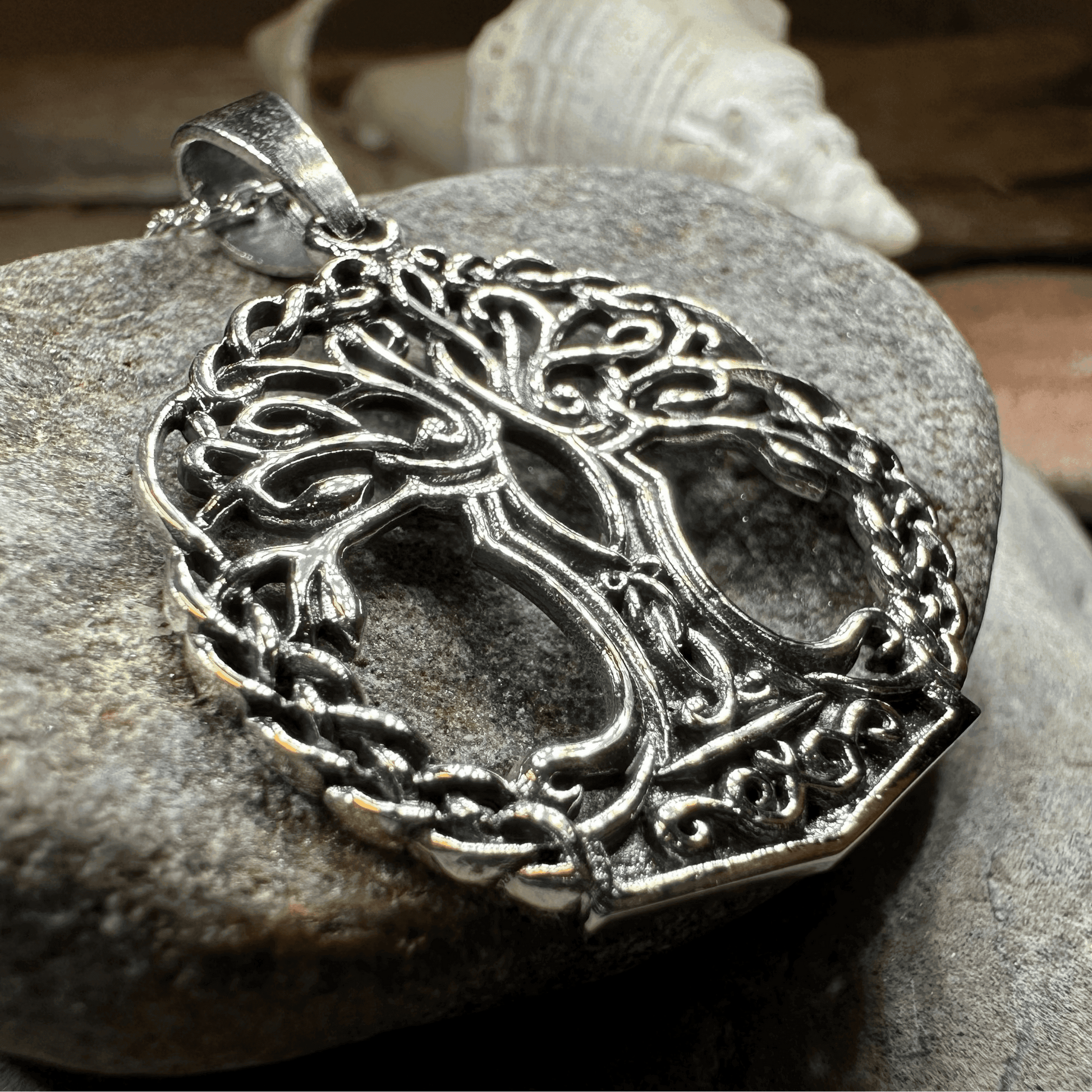 Warm Tree of Life Necklace - 