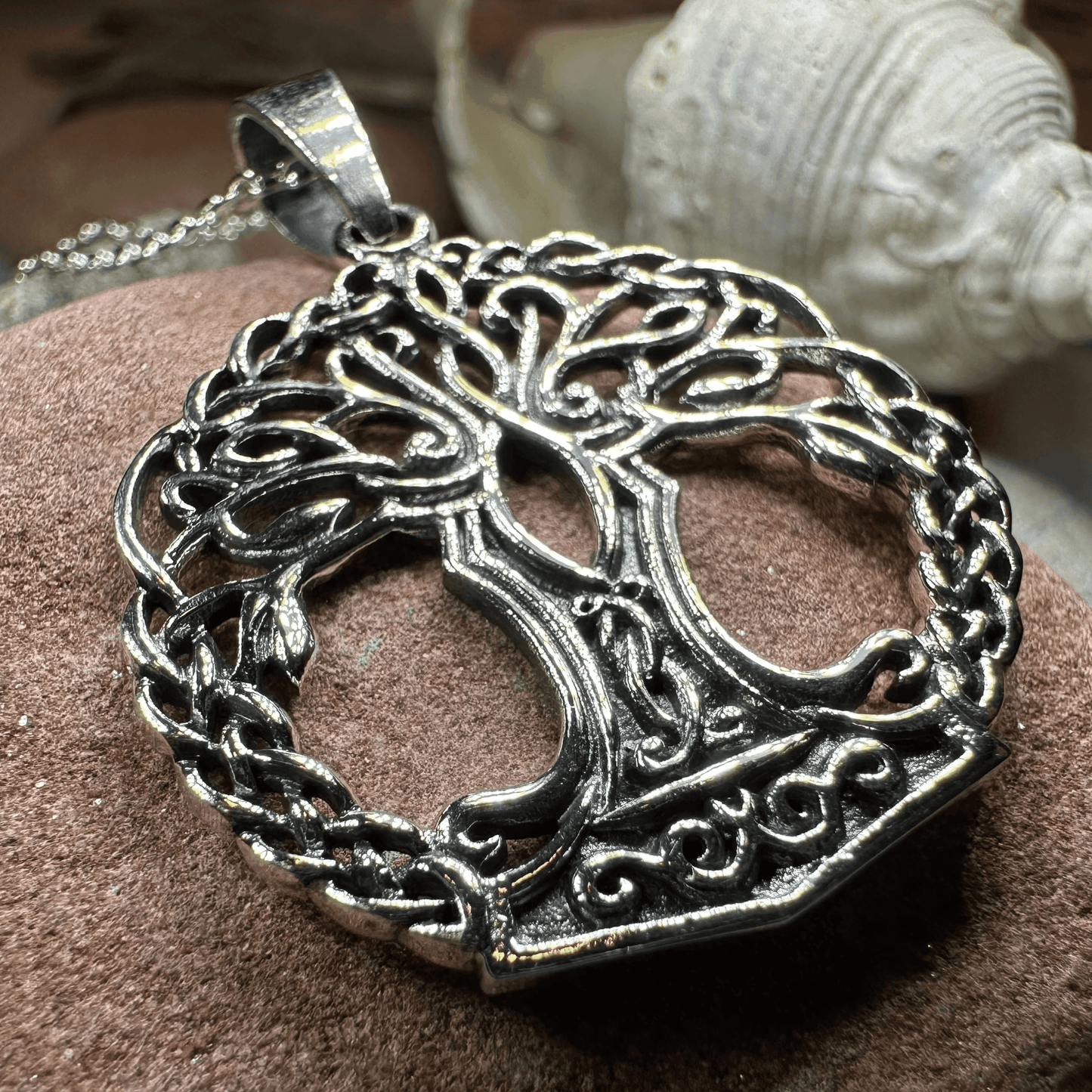 Warm Tree of Life Necklace - 