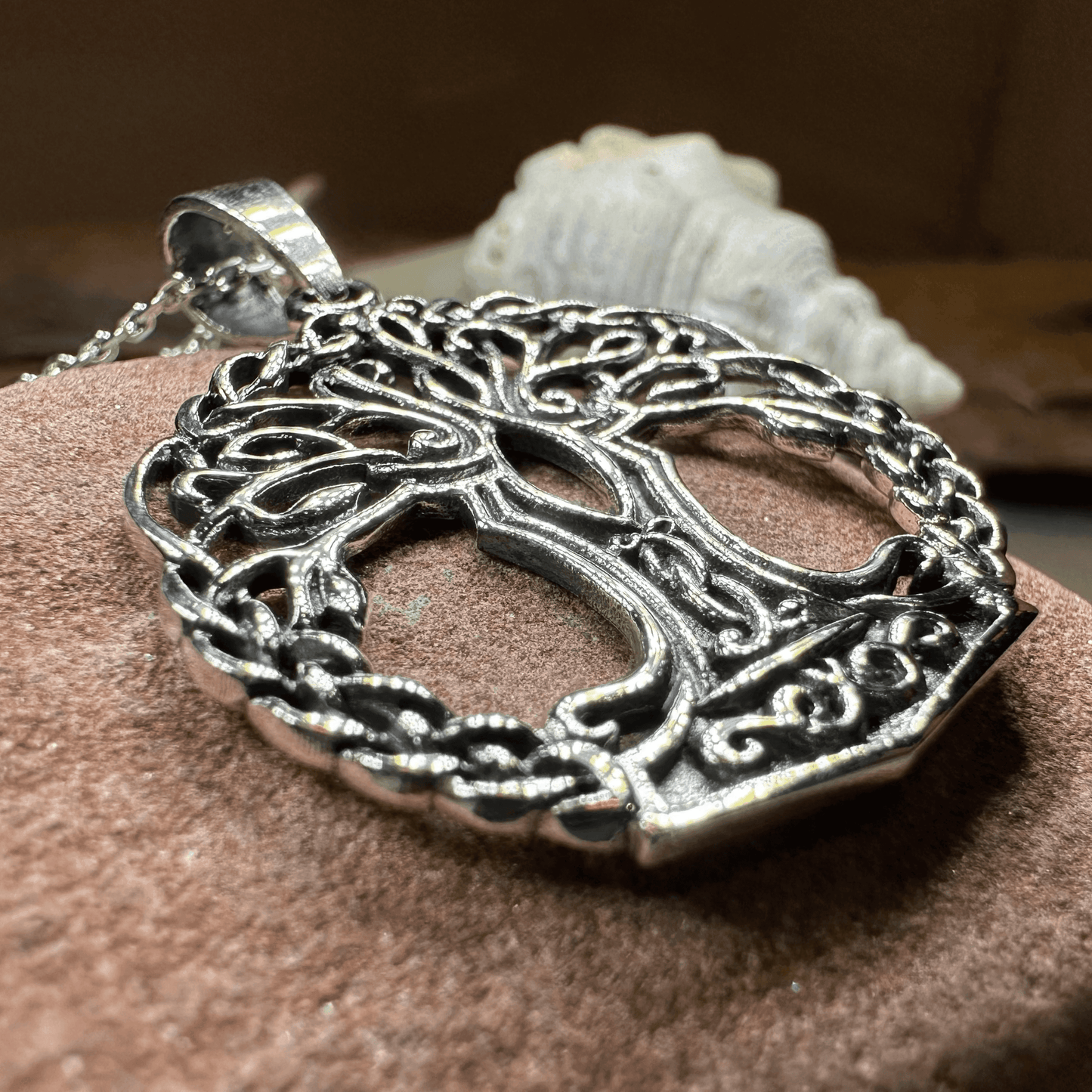 Warm Tree of Life Necklace - 