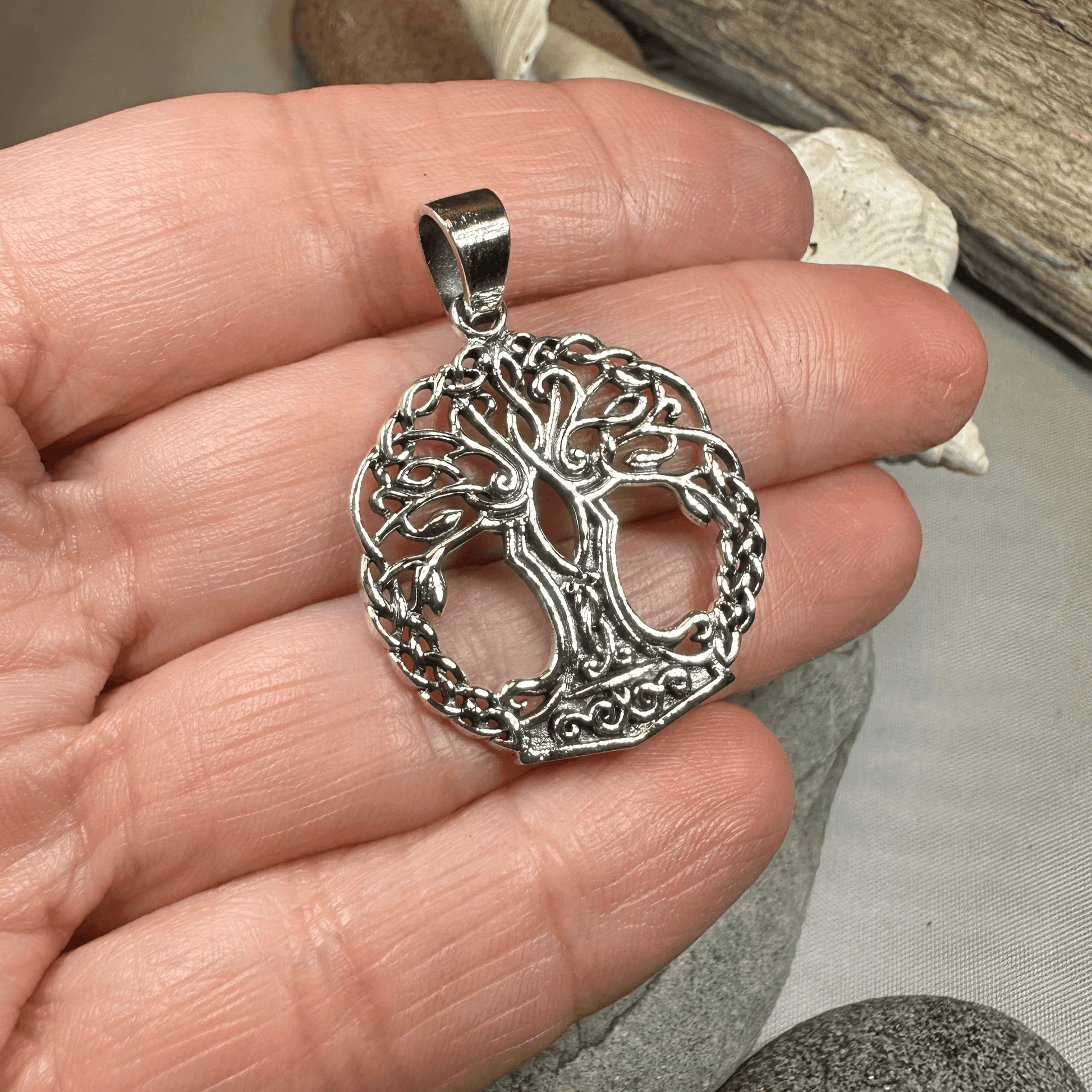 Warm Tree of Life Necklace - 