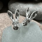 Thistledown Rabbit Post Earrings - 