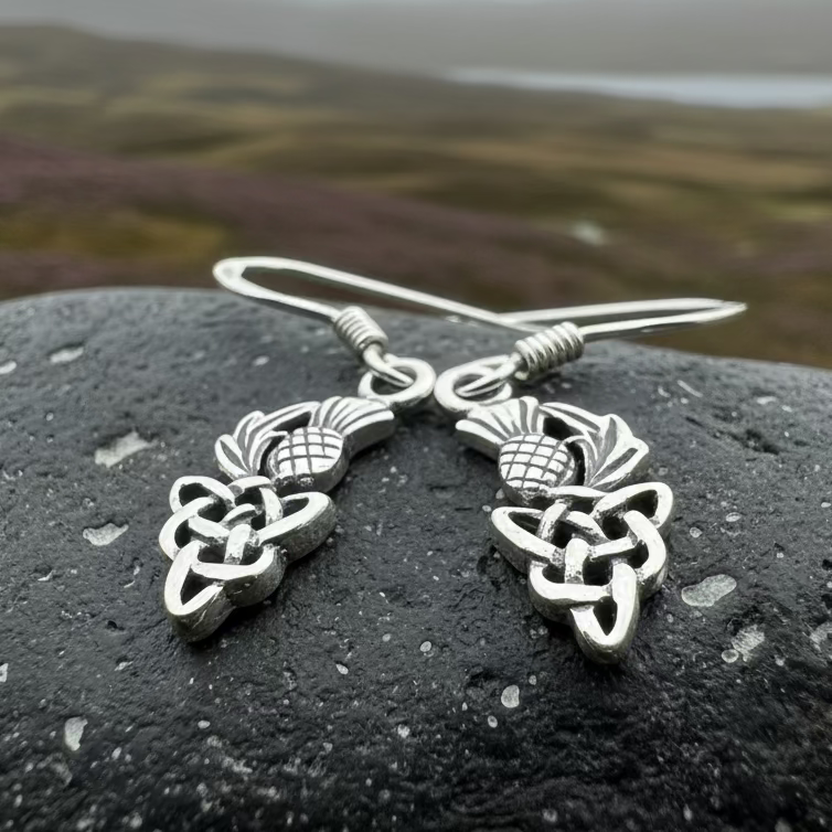 Kelpie Thistle Earrings