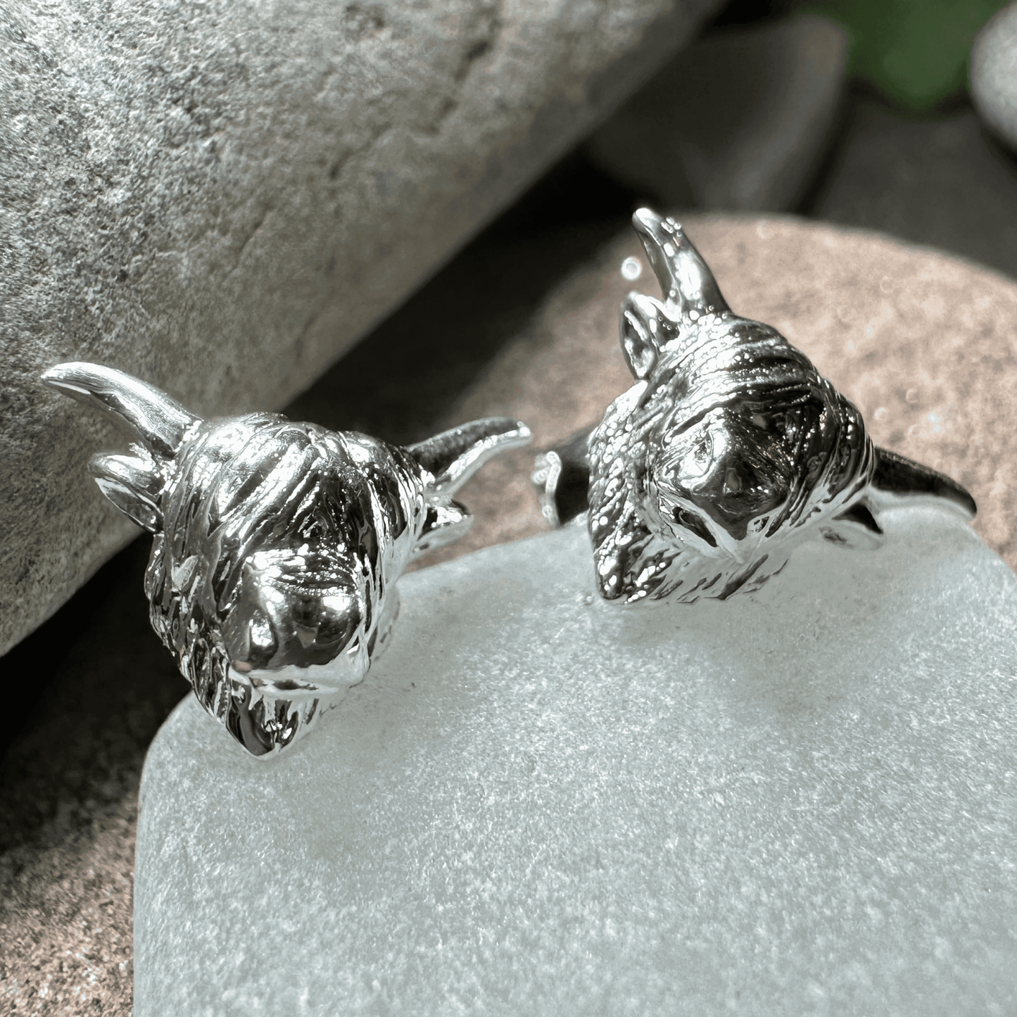 Wee Coo Highland Cow Earrings - 