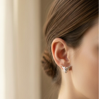 Wee Coo Highland Cow Earrings