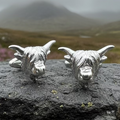 Wee Coo Highland Cow Earrings