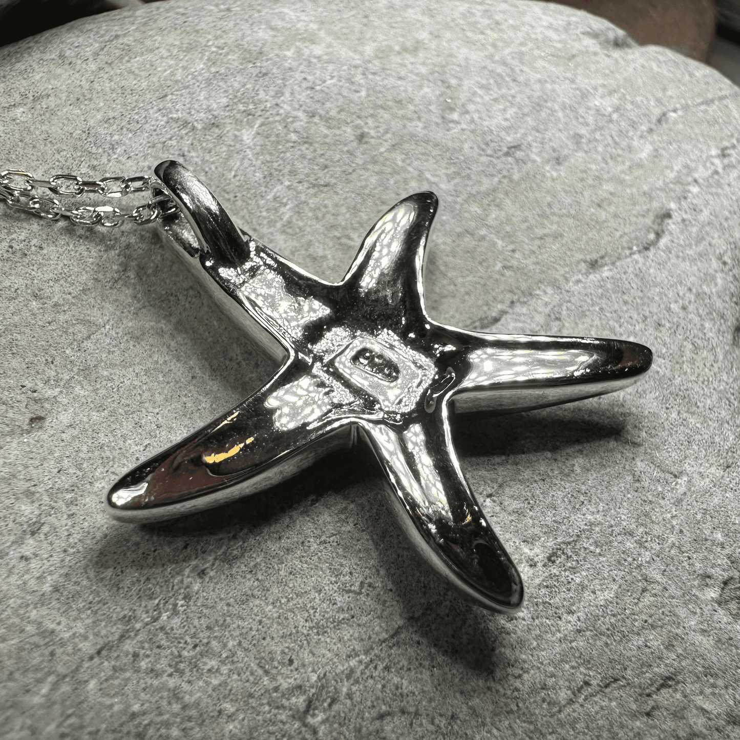 Seastar Starfish Necklace - 18 / Abalone