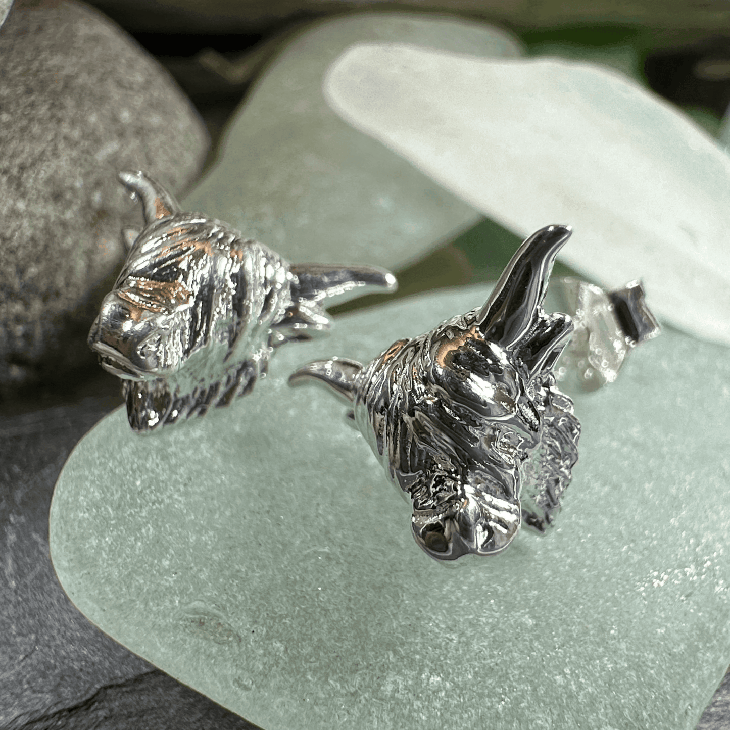 Wee Coo Highland Cow Earrings - 