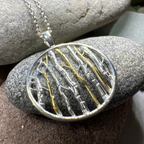 Birch Tree Forest Necklace