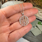 Birch Tree Forest Necklace
