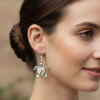 Farraige Turtle Love Earrings