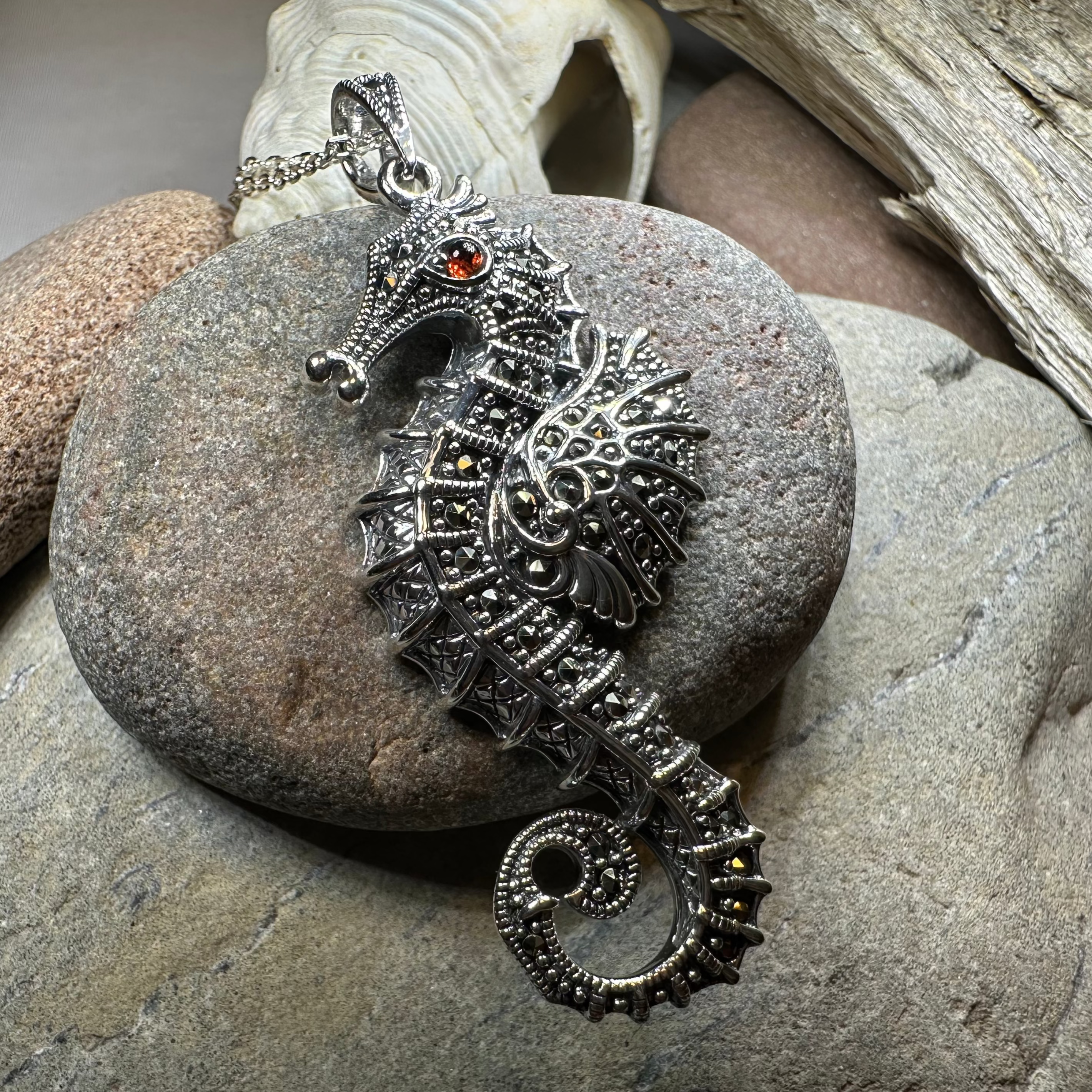 Sea Dreams Seahorse Necklace