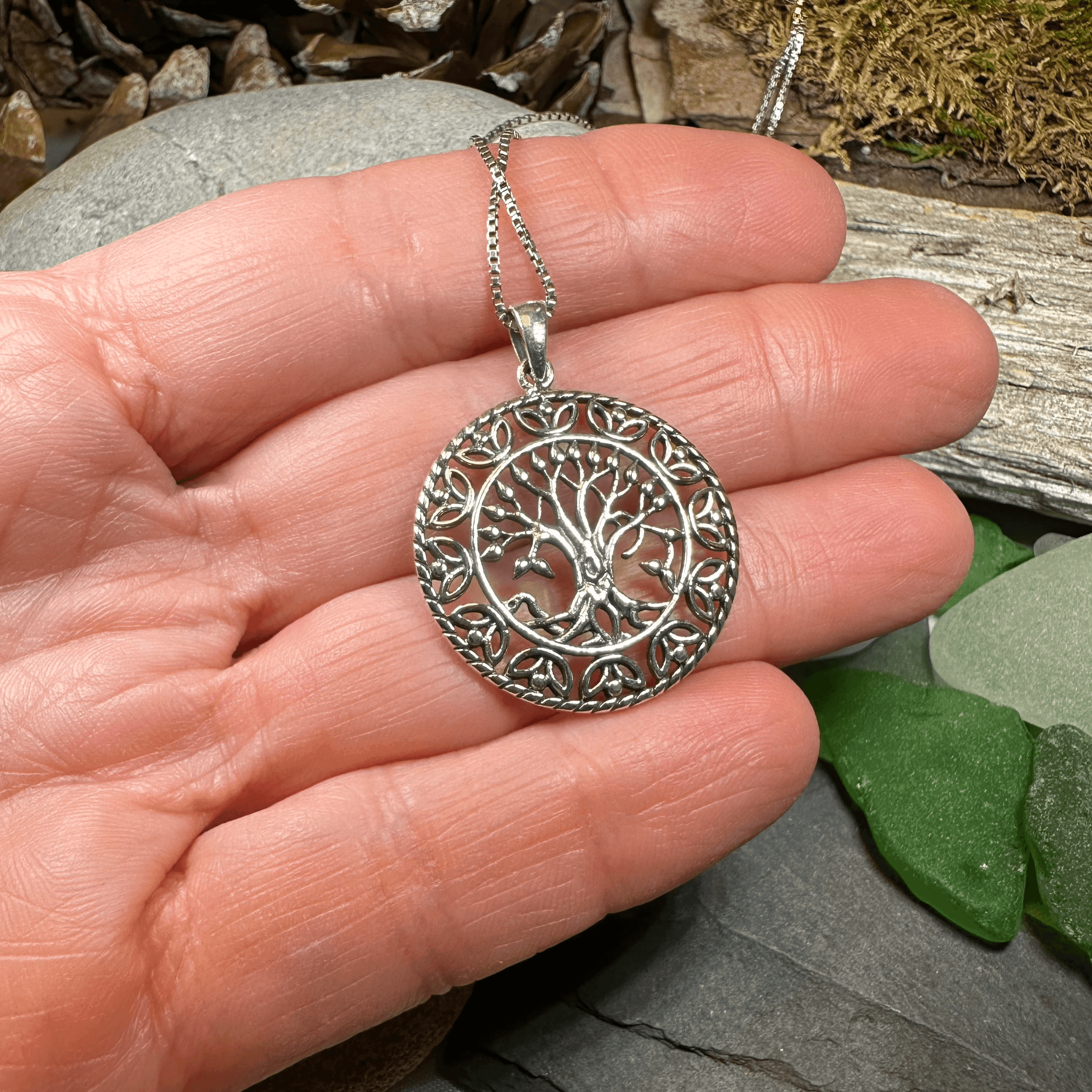 Andraste Tree of Life Necklace - 18