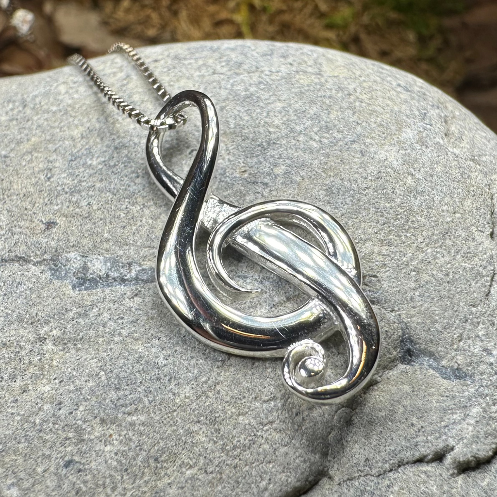 Elegant Music Necklace