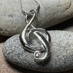 Elegant Music Necklace