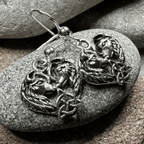 Celtic Wolf Lovers Earrings - 