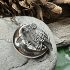 Oidhche Mhath Owl Necklace - 18
