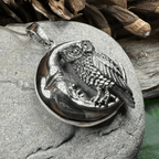Oidhche Mhath Owl Necklace - 18