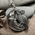 Oidhche Mhath Owl Necklace - 18