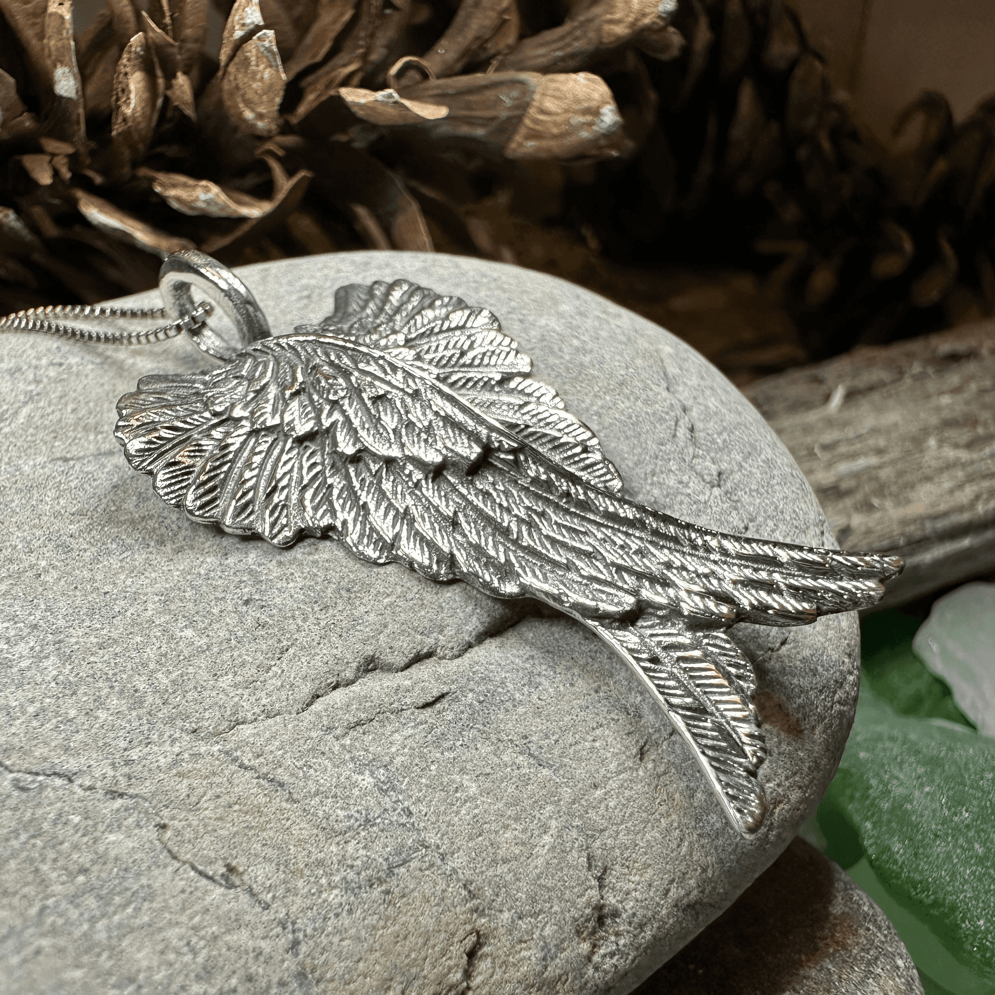 Caci Angel Wings Necklace - 18