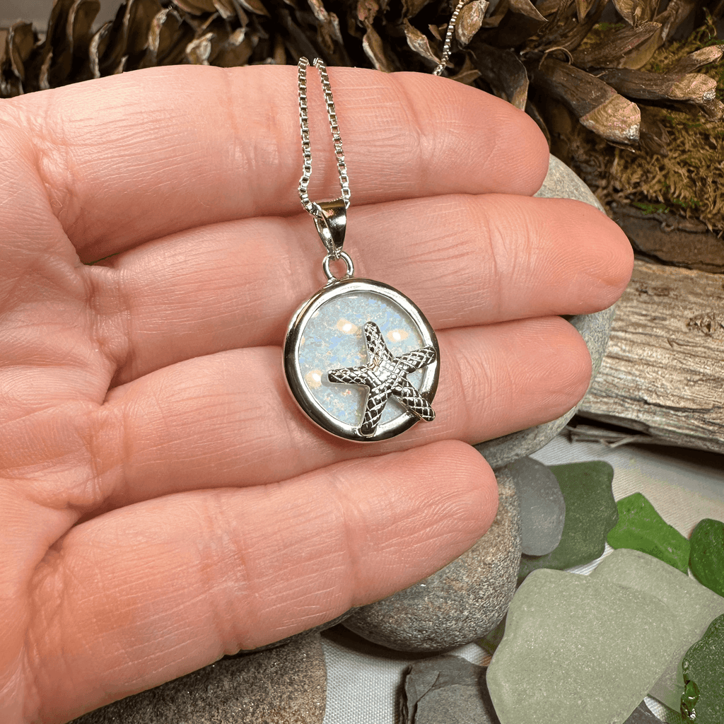 Ariel Starfish Opal Necklace - 18