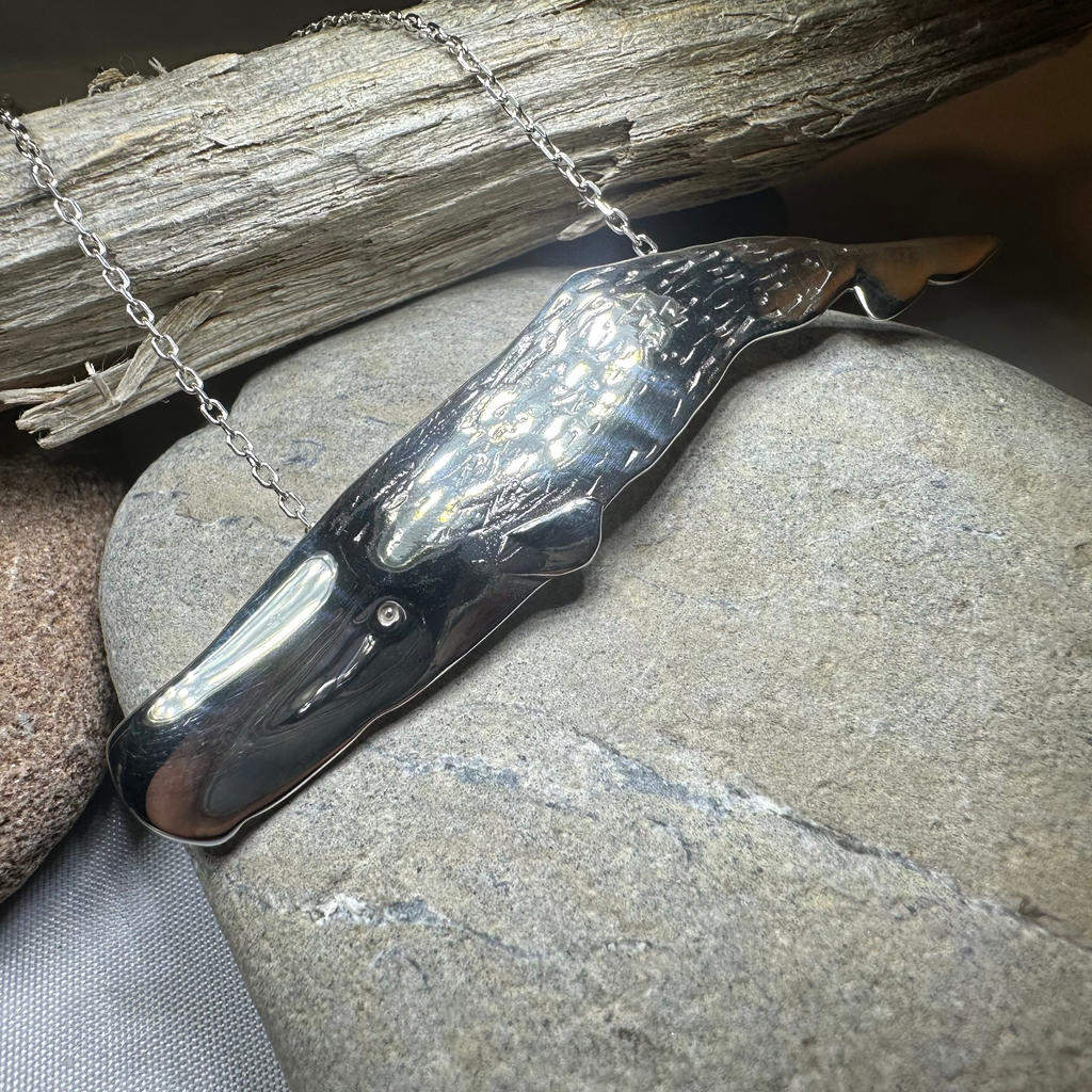 Realistic Sperm Whale Necklace