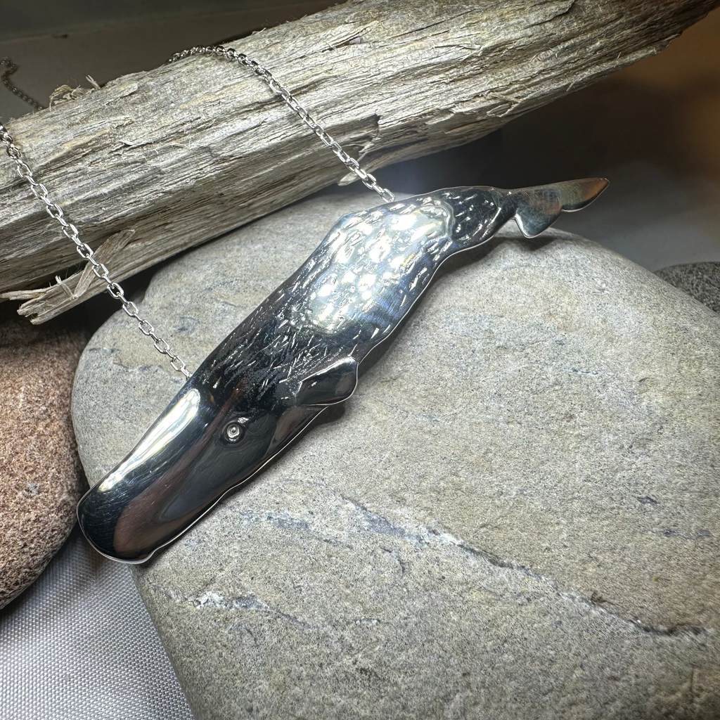 Realistic Sperm Whale Necklace