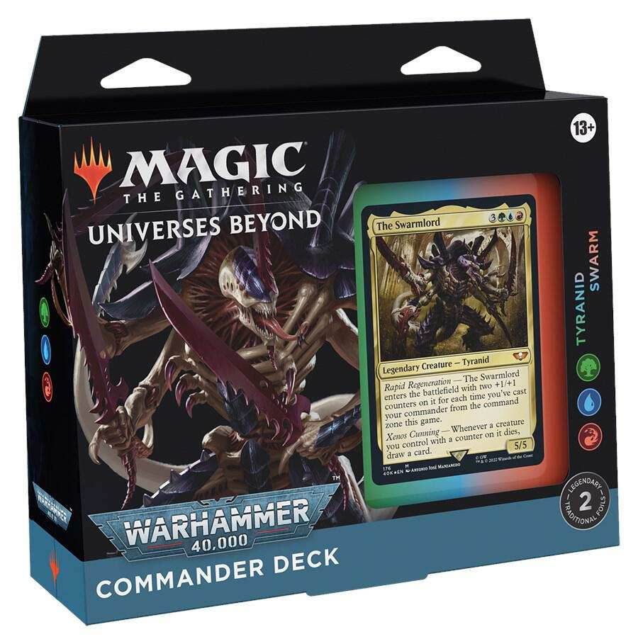 Universes Beyond Warhammer Single Commander Deck | MTG | New - Tyranid Swarm