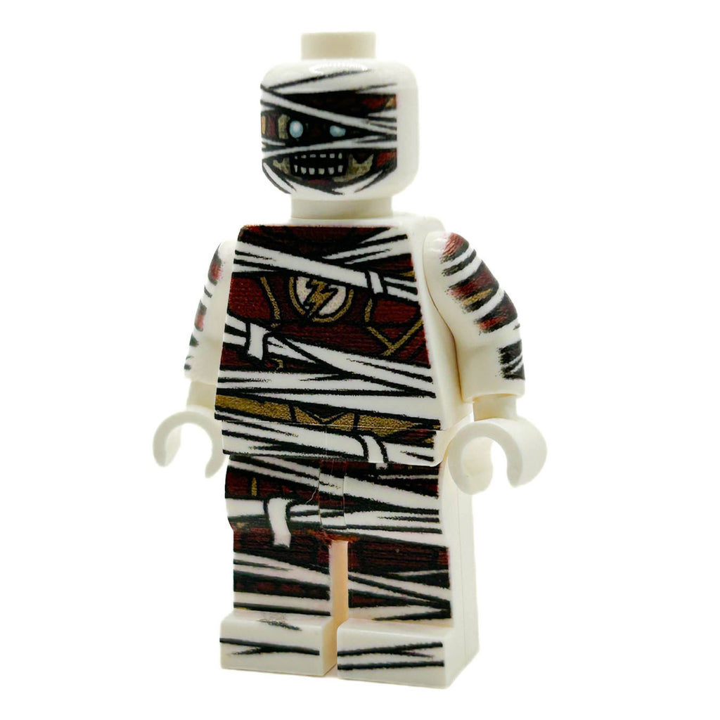 RED SPEEDSTER as Mummy Minifig made using LEGO parts - 