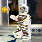RED SPEEDSTER as Mummy Minifig made using LEGO parts - 