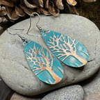 Oakwind Tree of Life Copper Earrings