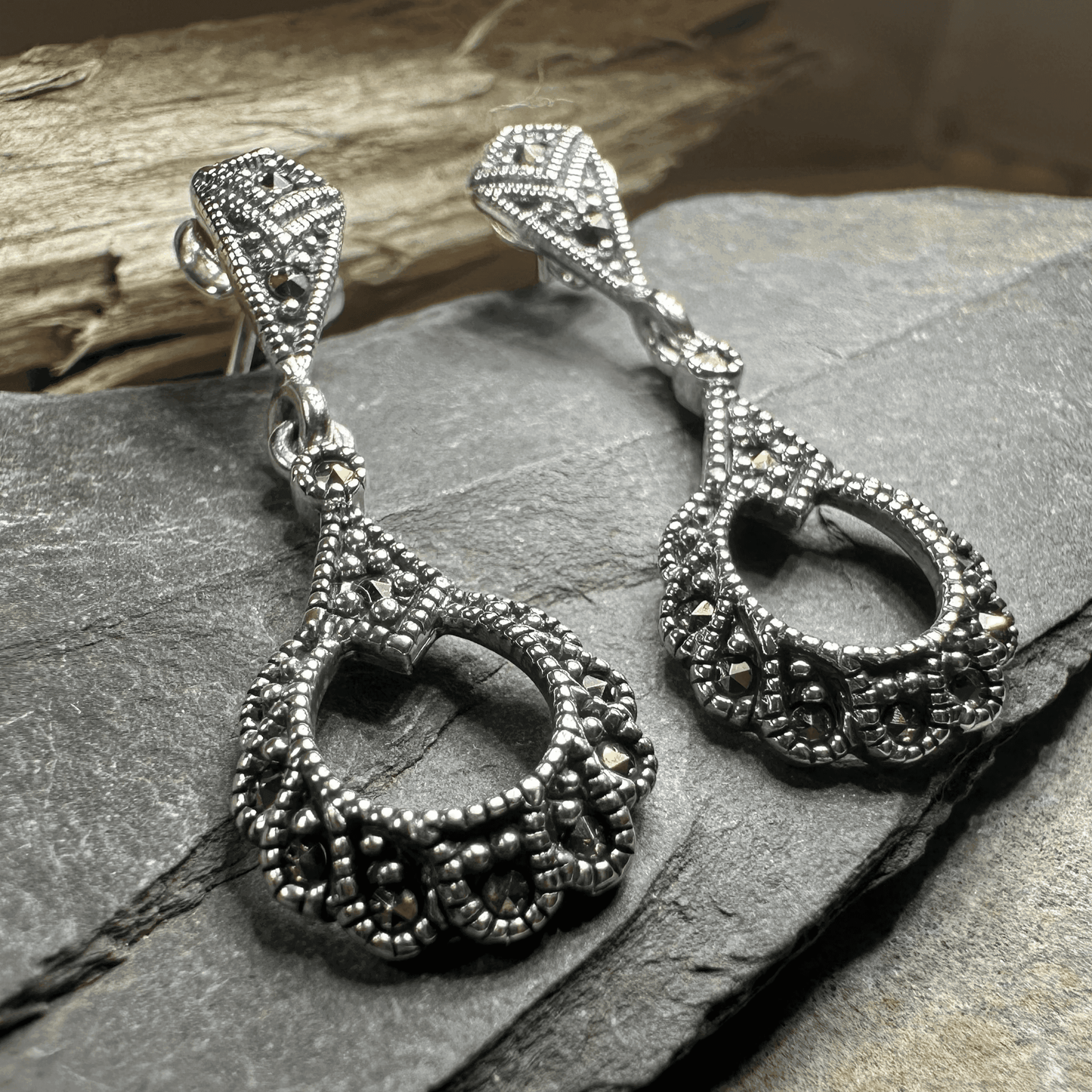 Rhoslyn Trinity Knot Earrings - 
