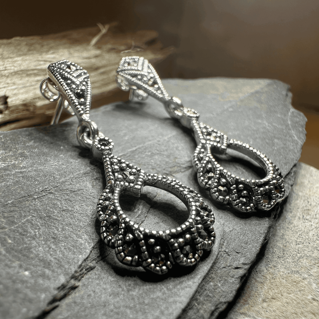 Rhoslyn Trinity Knot Earrings - 