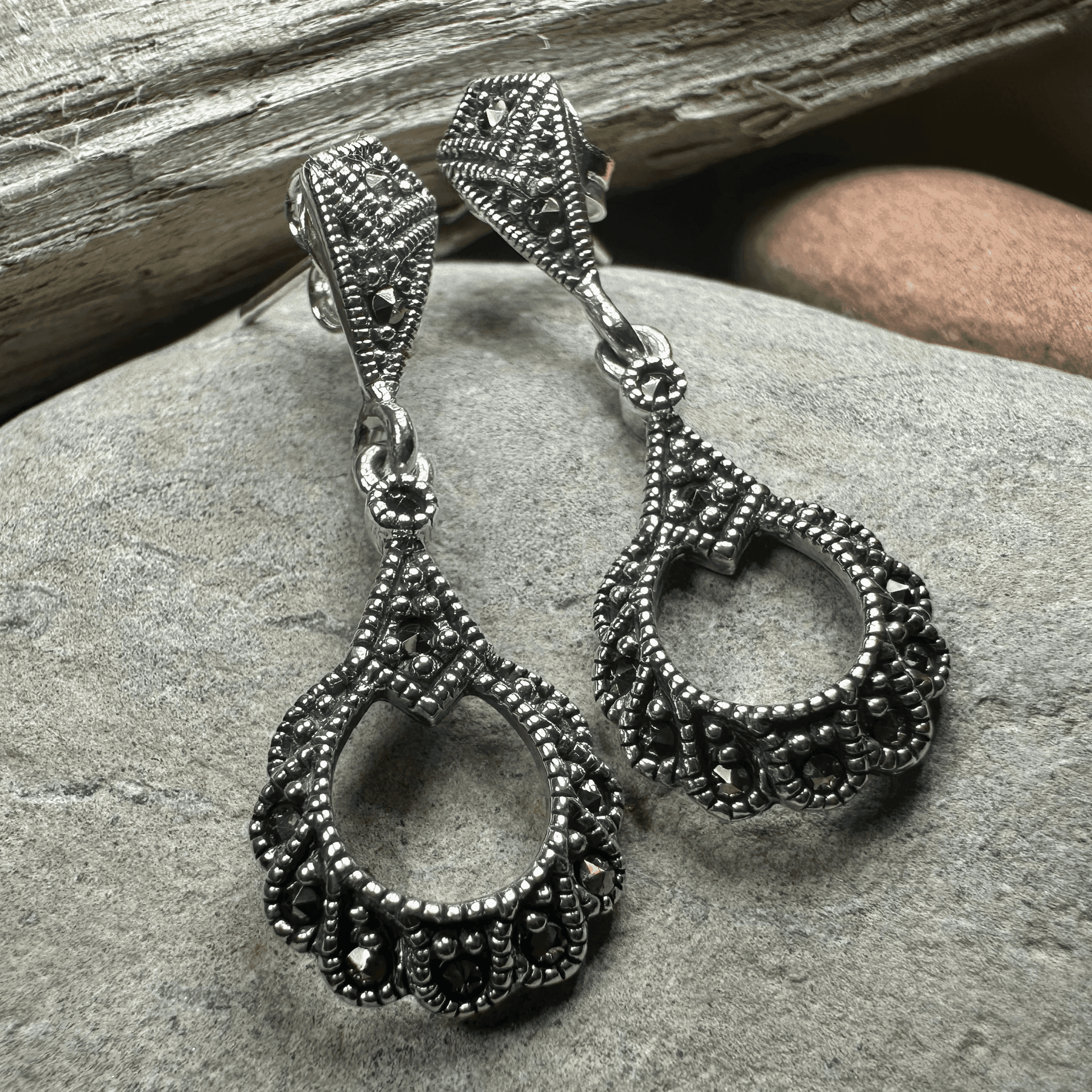 Rhoslyn Trinity Knot Earrings - 