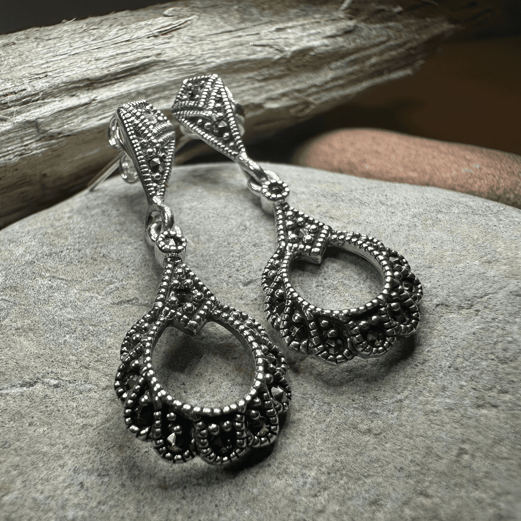 Rhoslyn Trinity Knot Earrings - 